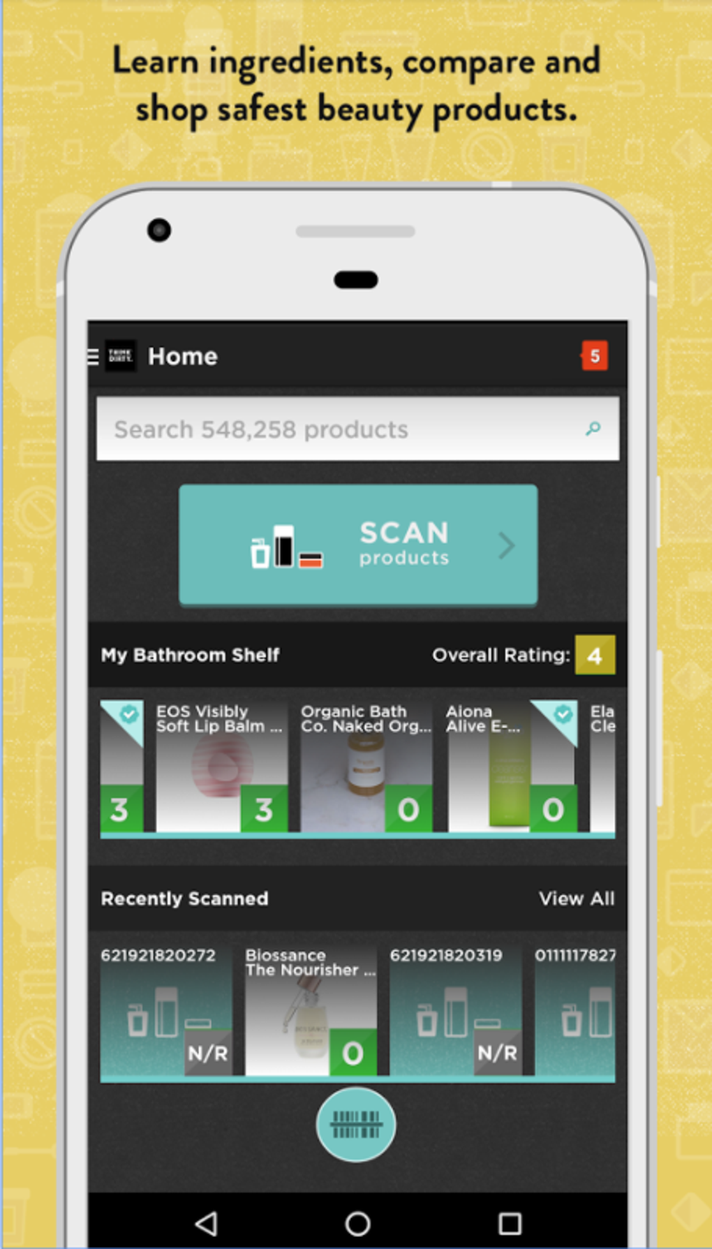 Think dirty apk for android download